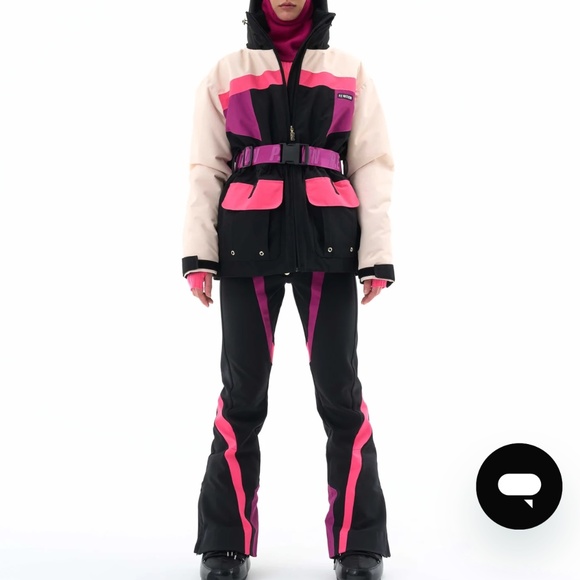 P.E Nation Pants - CHAMONIX SNOW PANT IN BLACK